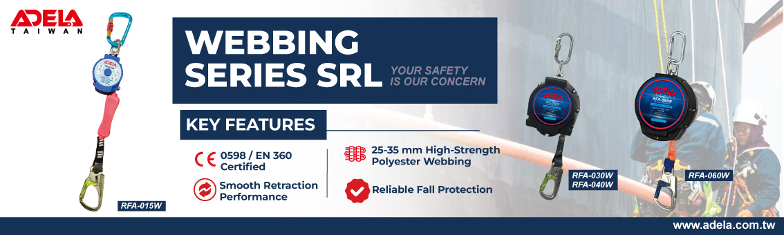 Key Features of Self Retracting Lanyards (Webbing Series)