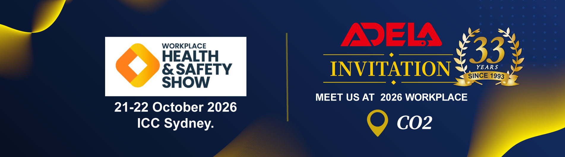 ADELA Invitation to Workplace Health & Safety Show 2026